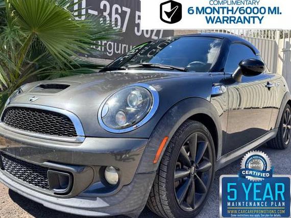 MINI COOPER COUPE 2012 WMWSX3C52CT465618 image